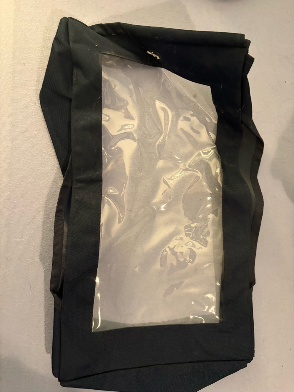 Large Utility Tote cover in black